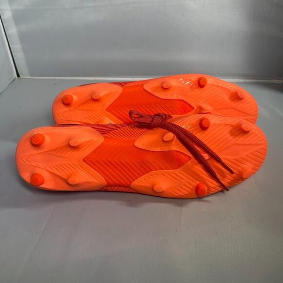 Adidas Nemeziz 19+ Red Orange Sample FG SOCCER cleats - Picture 5 of 5